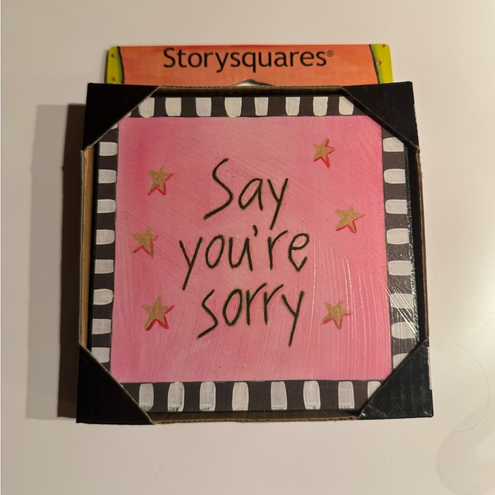 DEMDACO Storysquares Say You’re Sorry Square